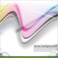 the trend of dynamic flow line gorgeous 01 vector