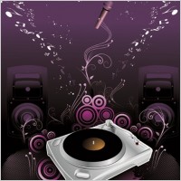 The Trend of Music Illustration Vector Material 2