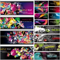 the trend of several ultrabeautiful vector background