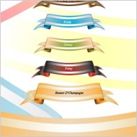 Theme Colored Banner Set
