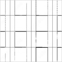 thin grunge border brush