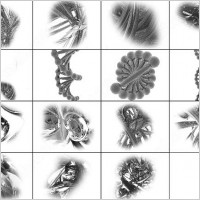 this is my second abstract set. these brush