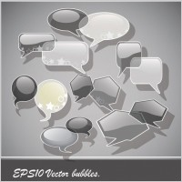 threedimensional vector dialog glass texture