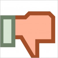 Thumb down Dislike