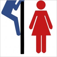 Toilet Sign Vector