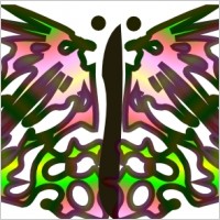 Tom Butterfly clip art