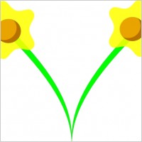 Tom Daffodil clip art