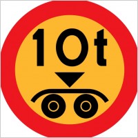 Ton Payload Sign clip art