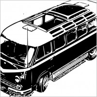 mini van clip art