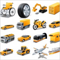Transport Vector Icons