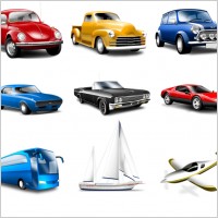 Transportation Collections icons pack
