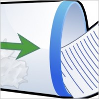 Trash Bin Fall clip art