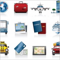 travel travel icon vector