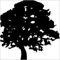 Tree Silhouettes clip art