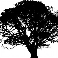 Tree Silhouettes clip art