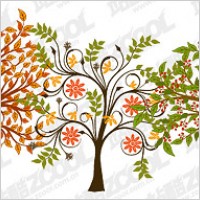 trees vector material