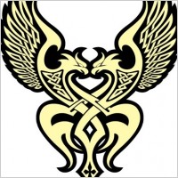 Trend Eagle Totem Vector