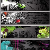 trend of graffiti vector