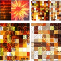 trend vector 2 background grid box