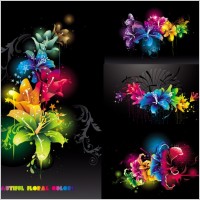 trend vector flowers