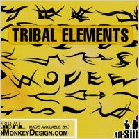 Tribal Tattoo Elements