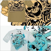 tshirt pattern vector