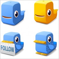 Twitter Block Icons icons pack