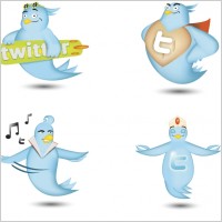 Twitter icon set icons pack