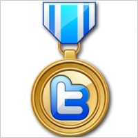 Twitter medal