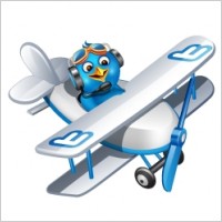 Twitter plane