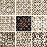twobedroom row pattern 01 vector