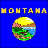 Us Montana Flag clip art