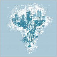 USA Urban Grunge Eagle