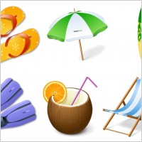 Vacation Icons icons pack