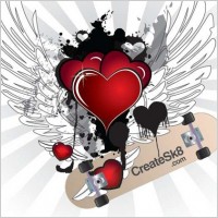 Valentine’s Day Vector Hearts