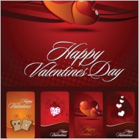 Free Valentine Cards on Valentine Day Card Vector