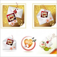 valentine day clip art letter