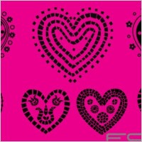 Valentine hearts vector