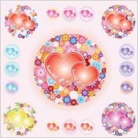 Valentine Hearts Vectors