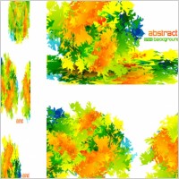vector abstract background texture leaves