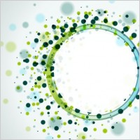 Vector Abstract Circles Background