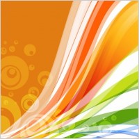 Vector Abstract Wave Background