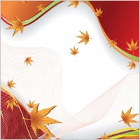 Vector Autumn Leaves Background
