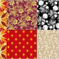 Vector background patterns useful material