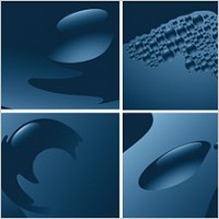 vector blue drops