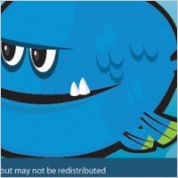 Vector Blue Fish 