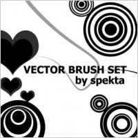 vector brush set