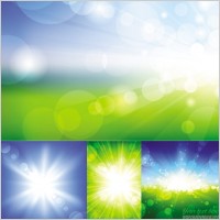 vector bursts of light
