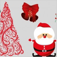Vector christmas elements