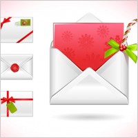 vector christmas message